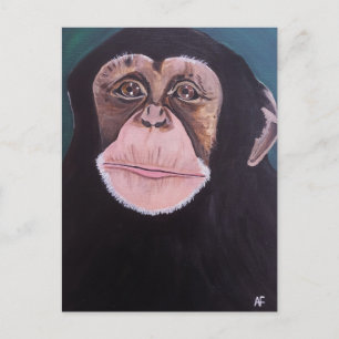 Carte Postale Gardien de la peinture de forêt par Alfred Fox