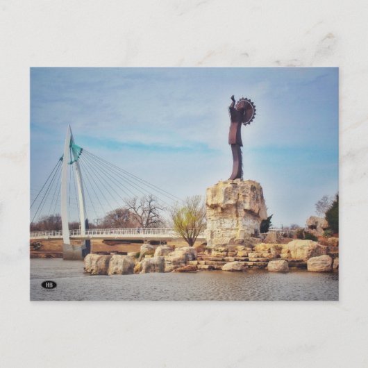 Carte Postale Gardien de la vue ouest des plaines (Devant)