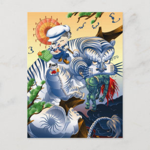 Carte Postale Gardien De L'Occident - Tigre