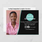 Carte Postale Gardien de soins (Devant / Derrière)