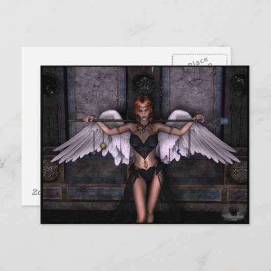 Carte Postale Gardien des secrets (Devant / Derrière)