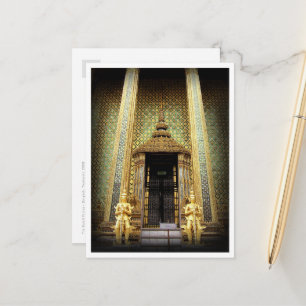 Carte Postale Gardiens du palais d'or Thaïlande Photo