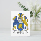 Carte Postale Gardner Family Crest (Debout devant)