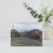 Carte Postale Gare (Debout devant)