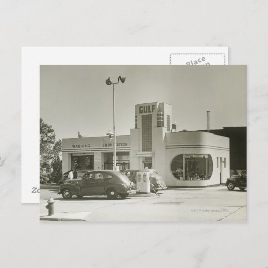 Carte Postale Gare (Devant / Derrière)