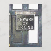 CARTE POSTALE GARE (Devant)