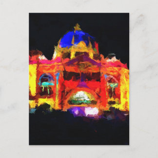 Carte Postale Gare Abstraite de Flinders