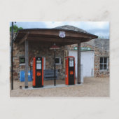 Carte Postale Gare ancienne sur la route 66 (Devant)