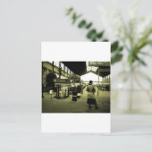 Carte Postale gare Budapest (Debout devant)