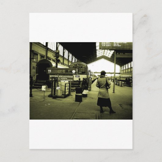 Carte Postale gare Budapest (Devant)