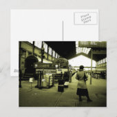 Carte Postale gare Budapest (Devant / Derrière)