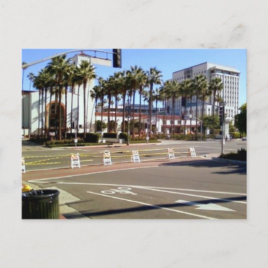 Carte Postale Gare Centrale (Devant)