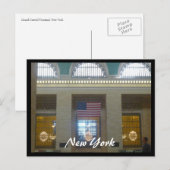 Carte Postale gare centrale de grand (Devant / Derrière)