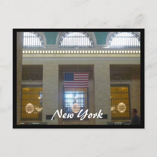 Carte Postale gare centrale de grand (Devant)