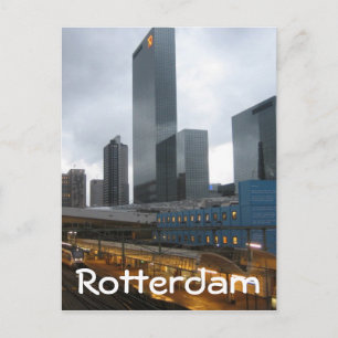 Carte Postale Gare centrale de Rotterdam