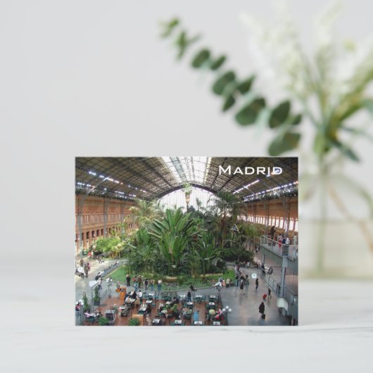 Carte Postale Gare d'Atocha (Debout devant)