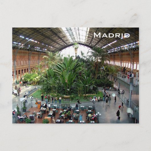 Carte Postale Gare d'Atocha (Devant)