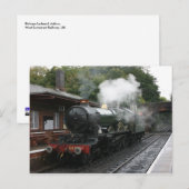 Carte Postale Gare de Bishops Lydeard, West Somerset Railway, Ro (Devant / Derrière)