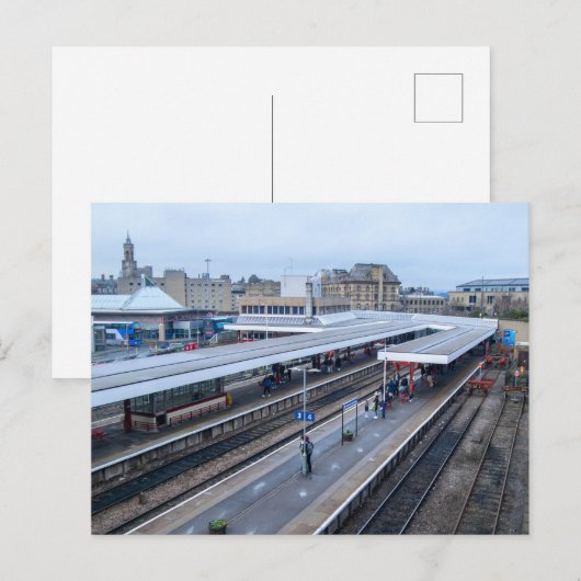 Carte Postale Gare de Bradford Interchange (Devant / Derrière)