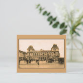 Carte Postale Gare de Bruxelles, Horsecar (Debout devant)