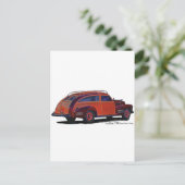 Carte Postale Gare de Cadillac Wagon (Debout devant)