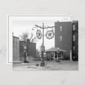 Carte Postale Gare de Corner, 1925 (Devant / Derrière)