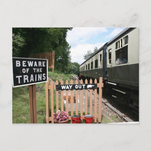 Carte Postale Gare de Crowcombe Heathfield, WS (Devant)