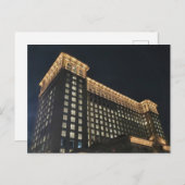 Carte Postale Gare de Detroit (Devant / Derrière)