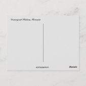 Carte Postale Gare de Dravograd Slovénie (Dos)