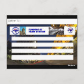 Carte Postale Gare de Flinders st, Melbourne Postcard (Dos)