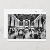 Carte Postale Gare de Grand Central - 100e anniversaire (Devant / Derrière)