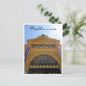 Carte Postale gare de grand flinders (Debout devant)