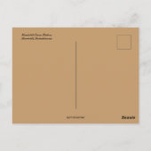 Carte Postale Gare de Humboldt Humboldt (Saskatchewan) (Dos)