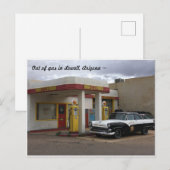 Carte Postale Gare de l'Arizona vintage (Devant / Derrière)