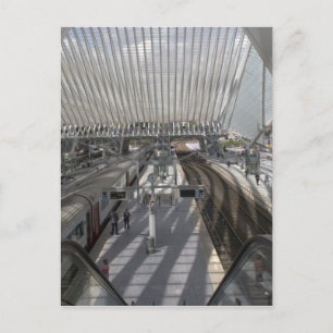Carte Postale Gare de Liège-Guillemins