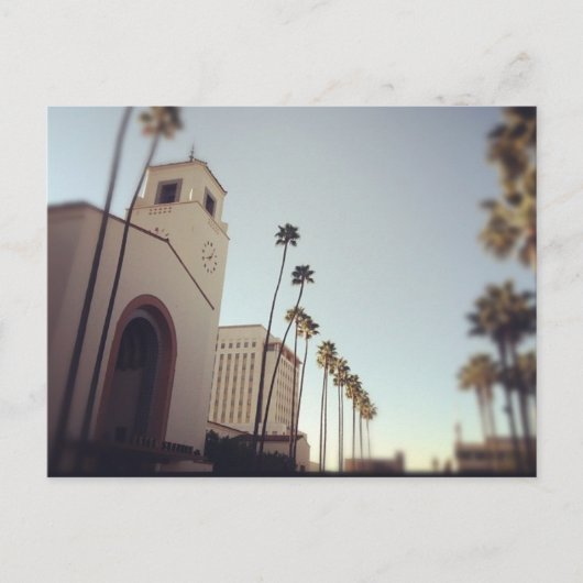 Carte Postale Gare de Los Angeles Union (Devant)