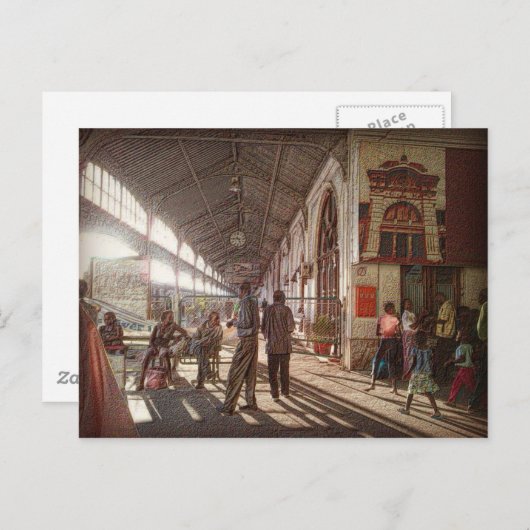 Carte Postale Gare de Maputo (Devant / Derrière)