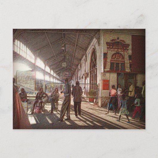 Carte Postale Gare de Maputo (Devant)