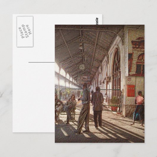 Carte Postale Gare de Maputo (Devant / Derrière)