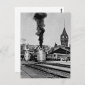 Carte Postale Gare de Milwaukee (Devant / Derrière)