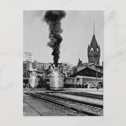 Carte Postale Gare de Milwaukee (Devant)