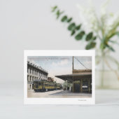 Carte Postale Gare de Northern Electric (Debout devant)