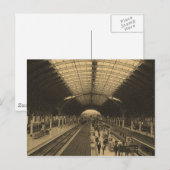 Carte Postale Gare de Paddington (Devant / Derrière)
