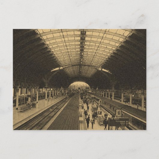 Carte Postale Gare de Paddington (Devant)