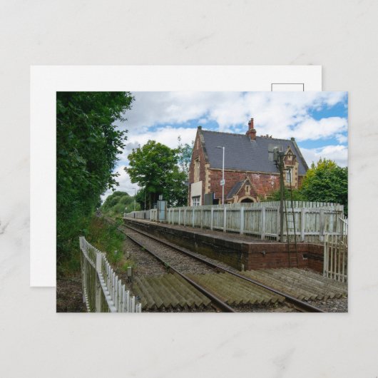 Carte Postale Gare de Rawcliffe (Devant / Derrière)