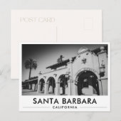 Carte Postale Gare de Santa Barbara Architecture Espagnole (Devant / Derrière)