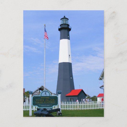 Carte Postale Gare de Tybee Island (Devant)