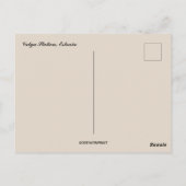 Carte Postale Gare de Valga Estonie (Dos)