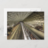 Carte Postale Gare de Washington DC (Devant / Derrière)