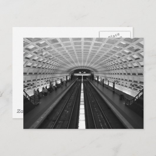Carte Postale Gare de Washington Dc (Devant / Derrière)